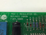 Dover MSC-1 Elevator Regulator Board 7104-9008 / 140490