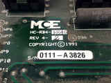 MCE HC-RB4-VFAC Rev 4-2 0111-A3826 Hydro Man VFAC Relay Board