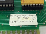 Montgomery P-15760 MIPROM 14X Elevator Timer Board
