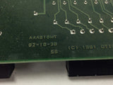 Otis Elevator AAA610MT 92-10-30 Elevator Control Board