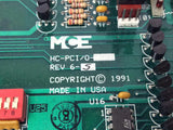 MCE HC-PCI/0 Rev 6-5 Elevator Control Board