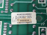 Lot of 2 Montgomery P-24381-005 Elevator Selector Switch Board