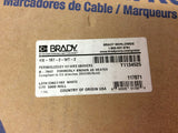 Brady HX-187-2-WT-2 PermaSleeve Wire Markers