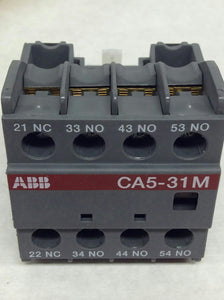 ABB CA5-31M Auxilery Contact Block