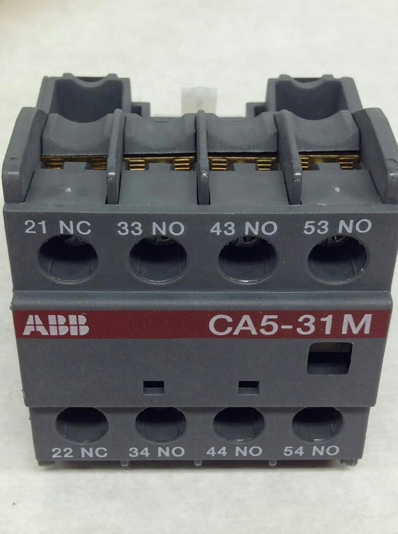 ABB CA5-31M Auxilery Contact Block