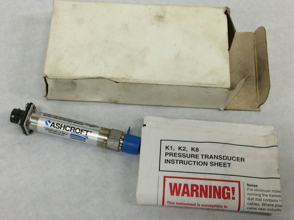 Ashcroft ASH-K1-5-M02-42-B4 Transducer 4-20ma 150psig