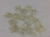 Allen-Bradley 1492-HM1 Terminal Block, White, 30A, 600V AC/DC Lot of 15