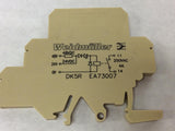 Wiedmuller DK5R EA73007 250VAC 4A 24/48VDC 8 Relay Terminal Blocks Lot of 5
