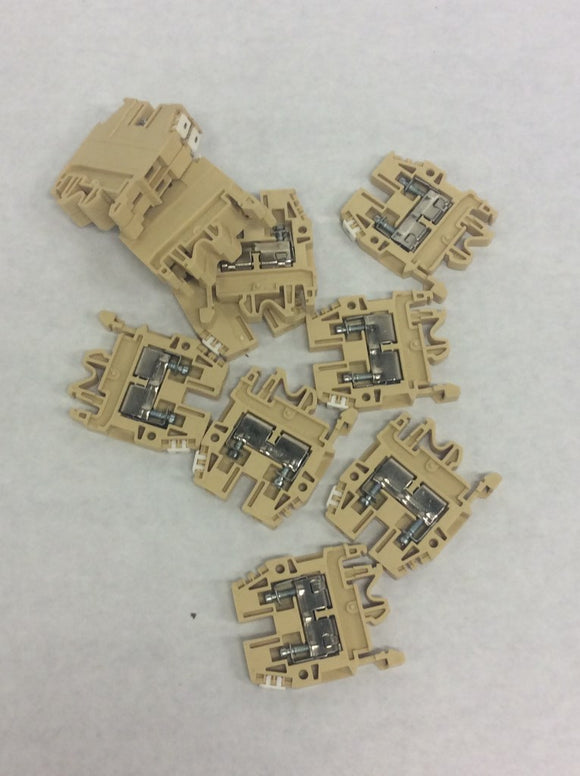 Entrelec CBD.4 Terminal Blocks Lot of 12