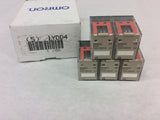Omron M4Y Omron 4PDT 220/240VAC Coil Relay 5 Pack