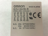 Omron G7J-3A1B-B-W1 200-240VAC Enclosed Power Relay