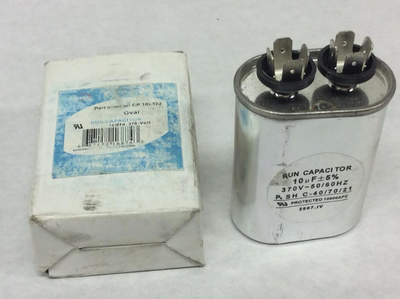 Supco CR 10x370 Oval Run Capacitor