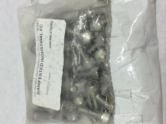 Industrial 45 Stainless Steel Socket Cap Screws