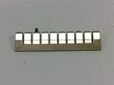 Wiedmuller 1052260000 Terminal Block Jumper 10 way 8mm WQV 6/10 Lot of 7