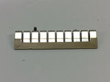 Wiedmuller 1052260000 Terminal Block Jumper 10 way 8mm WQV 6/10 Lot of 7