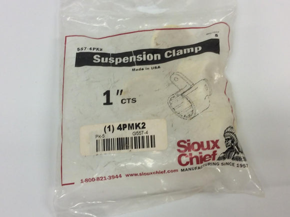 Sioux Chief 557-4PK2 1'' Suspension Clamp pack of 5