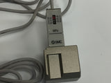 SMC IS10E-30N03-6L pressure switch w piping adapt