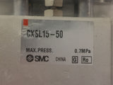 SMC CXSL15-50 Dual Rod CXS Guided Air Cylinder