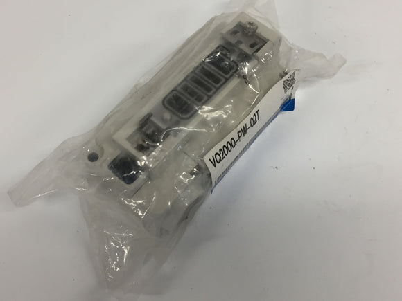 SMC VQ2000-PW-02T Pneumatic Manifold Subplate