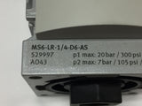 FESTO MS6-LR-1/4-D6-AS Pressure Regulator