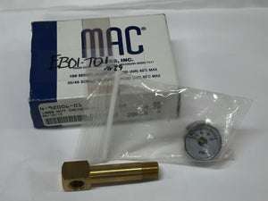 MAC N-92006-01 Mini Pressure Gauge