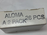 Aloma Shims assorted Size A2 pack 26 pcs .001 .025mm-.126 3.20mm