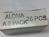 Aloma Shims assorted Size A2 pack 26 pcs .001 .025mm-.126 3.20mm
