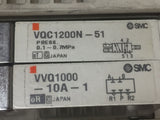 SMC VQ1200N-51/VVQ1000-10A-1 VVQ1000-10A-1 Valve and 1 Blanking Plate