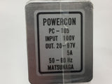 Power Con PC-105V Thyristor Power Controller PC105 Matsunaga NIB