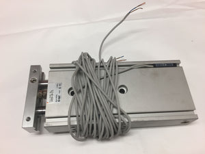 SMC CXSM25-100-Z73L Compact Guide Cylinder w/ 2 D-Z73 Sensors