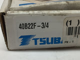 UST/TSUBAKI 40B22F-3/4 Single Strand Roller Chain Sprocket 3/4" # Teeth : 22