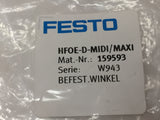 FESTO HFOE-D-MIDI/MAXI Lot of 10 Packs of 2 (20 total) 159593 Mounting Brackets
