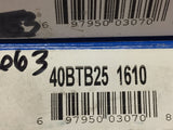 MARTIN 40BTB25 1610 Single Row Chain Sprocket Lot of 2