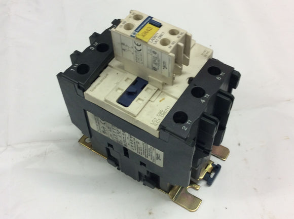 Telemacanique LC1D80 Magnetic Contactor W/ LA4 DFB LADN11