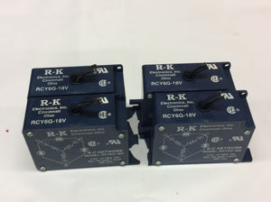R-K RCY6G-18V Lot of 4 Network Suppressor