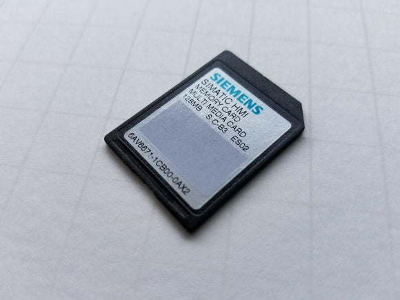 Siemens 6AV6671-1CB00-0AX2 SIMATIC HMI Memory Card