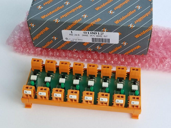 Weidmuller 910012 RSO 24/8 24VDC IN/5-48VDC OUT Power Supply