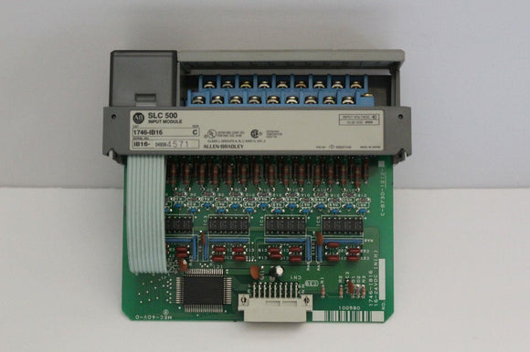 Allen Bradley 1746-IB16 Ser:C SLC 500 Input Module