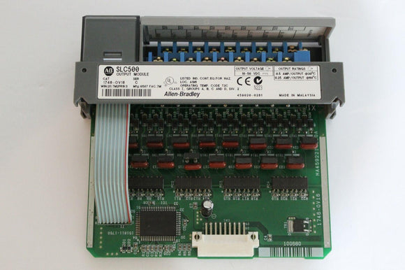 Allen Bradley 1746-OV16 Ser:C SLC 500 Output Module