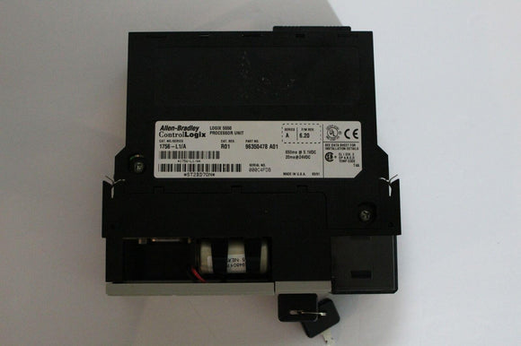 Allen Bradley 1756-L1/A Rev:R01 Ser:A Frn:6.20 Control Logix 5550 Processor Unit