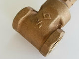 Crane Cat# 428 3/4" Bronze Gate Valve - New