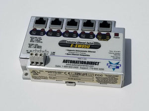 Automation Direct E-SW05U Industrial Ethernet Switch 5 Port