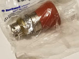 Allen Bradley 800EM-MTS44 Push Pull Twist Mushroom Head Pushbutton