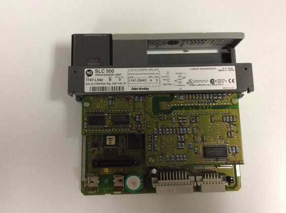 Allen Bradley 1747-L542 Ser:B Rev:3 SLC 500 Processor Unit