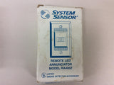System Sensor RA400Z Remote Led L.E.D. Annunciator Accessory Device