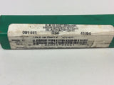 Precision 091441 S&D 1/2" Shank High Speed Steel Black and Bright R56 41/64X6