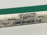Precision 091436 S&D 1/2" Shank High Speed Steel Black and Bright R56 9/16X6