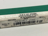 Precision 091436 S&D 1/2" Shank High Speed Steel Black and Bright R56 9/16X6