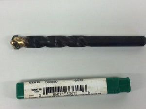 Precision 033615 Masonry Reg HLX Carbide Tipped Black Oxide D888SO 5/8X6