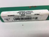 Precision 010037 Jobber Length High Speed Steel Black Oxide R10 37/64X6-3/4